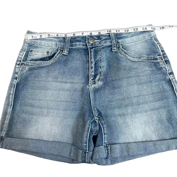 Wired Heart Western Cowgirl Shorts Stars and Stripes Embroidered Pockets size 29 - Picture 6 of 9
